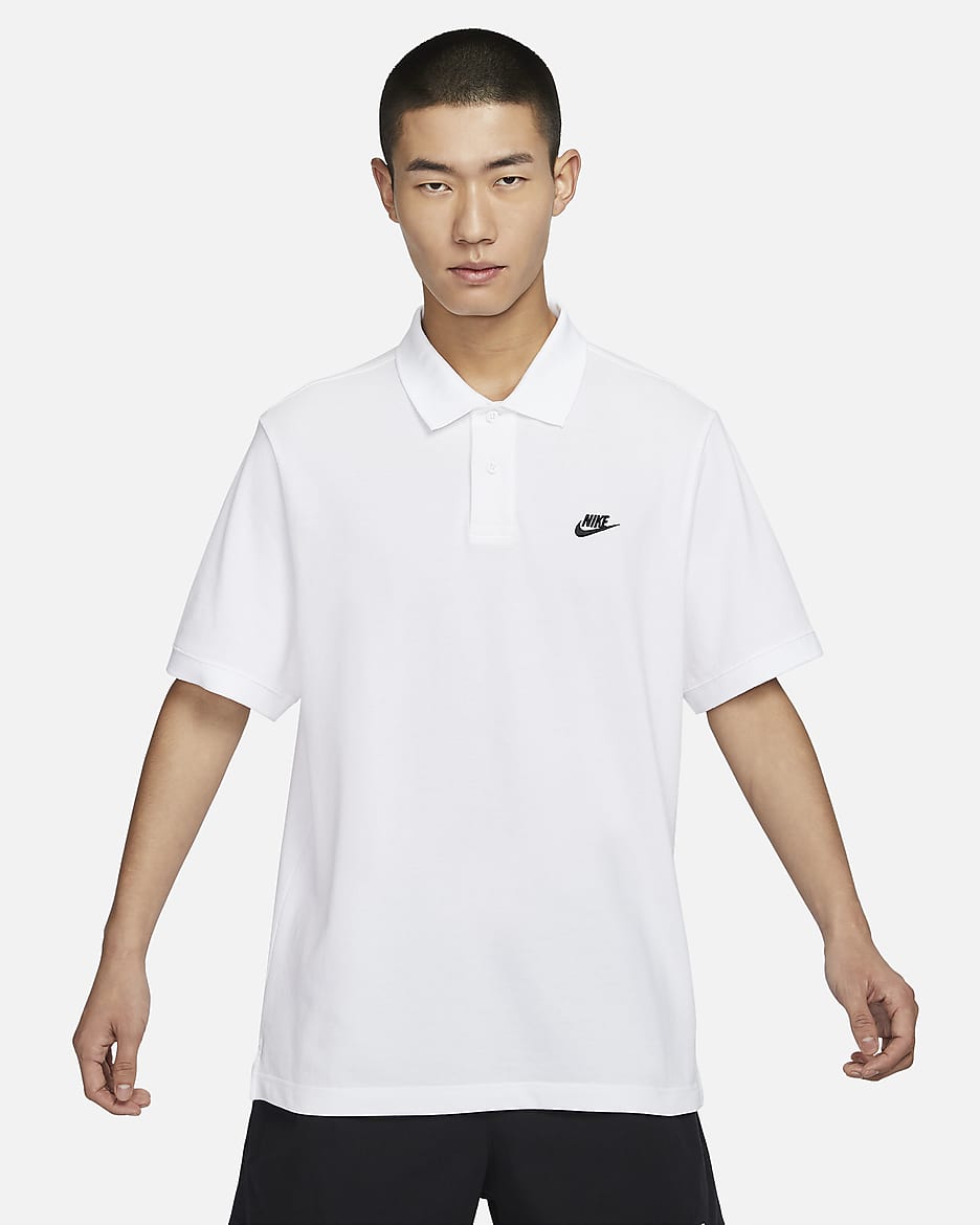 Nike classic pique polo shirt mens best sale